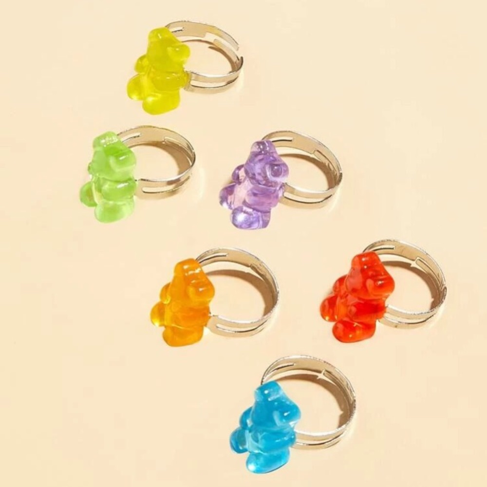 🐻 Single Yummy Gummy Bear Ring 🐻